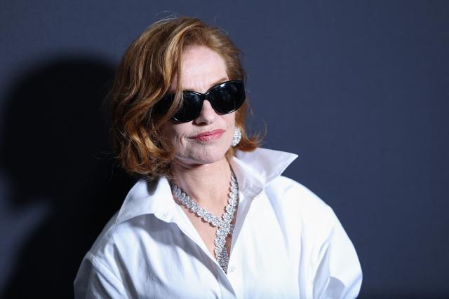 French actress Isabelle Huppert attends the 2026 Kering Women in Motion Awards on the sidelines of of the 79th edition of the Cannes Film Festival in Cannes, southern France, on May 17, 2026. (Photo by Sameer AL-DOUMY / AFP)