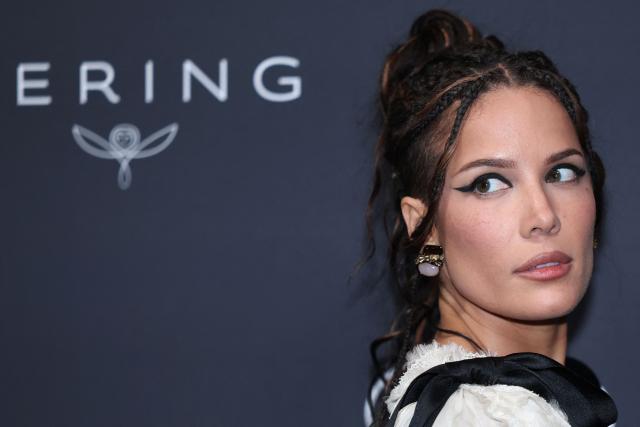 US singer Halsey attends the 2026 Kering Women in Motion Awards on the sidelines of of the 79th edition of the Cannes Film Festival in Cannes, southern France, on May 17, 2026. (Photo by Sameer AL-DOUMY / AFP)
