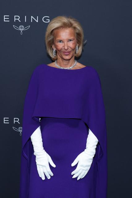 German media executive and President of the Cannes Film Festival Iris Knobloch attends the 2026 Kering Women in Motion Awards on the sidelines of of the 79th edition of the Cannes Film Festival in Cannes, southern France, on May 17, 2026. (Photo by Sameer AL-DOUMY / AFP)