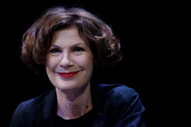 (FILES) french business executive Dominique Carlac'h attends a debate session of the “Grand Dйbat des Gracques” on major national issues, at the Theatre de la Cite Internationale in Paris on April 11, 2026. The Economic, Social and Environmental Council (CESE) of France will elect a woman as its president for the first time on May 20, 2026 for a five-year term. Claire Thoury and Dominique Carlac'h will each try to win the votes of the majority of the 175 members of this third, consultative chamber of the French parliament, to succeed Thierry Beaudet, a former schoolteacher representing mutual insurance companies. (Photo by Ian LANGSDON / AFP)
