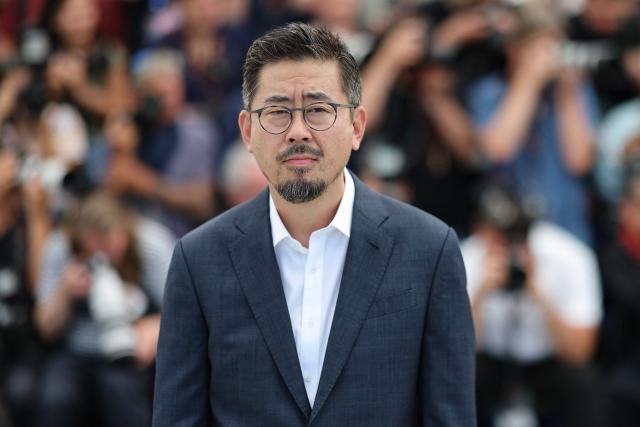 South Korean director and screenwriter Na Hong-Jin poses during a photocall of the film "Hope" at the 79th edition of the Cannes Film Festival in Cannes, southern France on May 18, 2026. (Photo by Thibaud MORITZ / AFP)