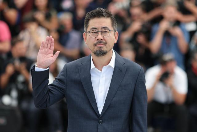 South Korean director and screenwriter Na Hong-Jin poses during a photocall of the film "Hope" at the 79th edition of the Cannes Film Festival in Cannes, southern France on May 18, 2026. (Photo by Thibaud MORITZ / AFP)
