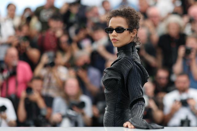 Canadian actress Taylor Russell poses during a photocall of the film "Hope" at the 79th edition of the Cannes Film Festival in Cannes, southern France on May 18, 2026. (Photo by Thibaud MORITZ / AFP)