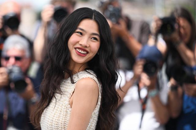 CORRECTION / South Korean actress Ho-yeon Jung poses during a photocall of the film "Hope" at the 79th edition of the Cannes Film Festival in Cannes, southern France on May 18, 2026. (Photo by Olivier CHASSIGNOLE / AFP) / “The erroneous mention[s] appearing in the metadata of this photo by Thibaud MORITZ has been modified in AFP systems in the following manner: [South Korean actress Ho-yeon Jung] instead of [South Korean actor Hoyeon Jung]. Please immediately remove the erroneous mention[s] from all your online services and delete it (them) from your servers. If you have been authorized by AFP to distribute it (them) to third parties, please ensure that the same actions are carried out by them. Failure to promptly comply with these instructions will entail liability on your part for any continued or post notification usage. Therefore we thank you very much for all your attention and prompt action. We are sorry for the inconvenience this notification may cause and remain at your disposal for any further information you may require.”