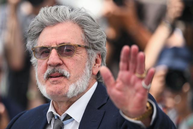 French director Daniel Auteuil poses during a photocall of the film "La Troisieme Nuit" (When the Night Falls) at the 79th edition of the Cannes Film Festival in Cannes, southern France on May 18, 2026. (Photo by Olivier CHASSIGNOLE / AFP)