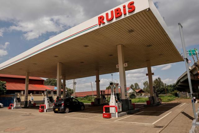 A general view of a motorist refuelling at a fuel station during a nationwide transport strike over rising fuel prices in Nairobi on May 18, 2026. Public transport was largely shut down and protesters barricaded roads in Kenya on May 18, 2026 as a strike was called over a fuel price hike triggered by the Middle East war.
Kenya is one of many African countries dependent on fuel imports from the Gulf, and heavily hit by Iran's effective closure of the Strait of Hormuz through which a fifth of the world's oil normally passes. (Photo by SIMON MAINA / AFP)