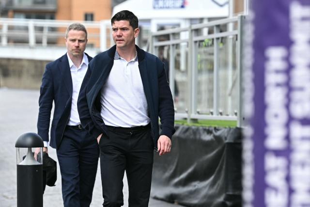 Mayor of Hull and East Yorkshire, Luke Campbell arrives for The Great North Investment Summit, in Leeds, northern England on May 18, 2026. (Photo by Paul ELLIS / AFP)