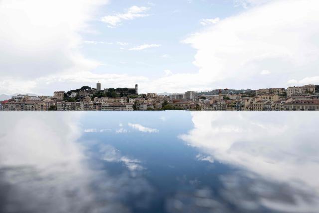 This photograph shows a view of 'Le Suquet' old town of Cannes during the 79th edition of the Cannes Film Festival in Cannes, southern France, on May 19, 2026. (Photo by Anna KURTH / AFP)