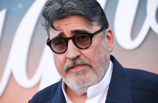 British-US actor Alfred Molina attends the premiere of Netflix's "The Boroughs" at the Egyptian theatre in Hollywood, California, on May 18, 2026. (Photo by Unique Nicole / AFP)