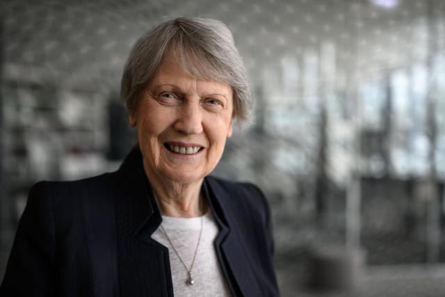 Co-Chair of the Independent panel for pandemic preparedness and response and former Prime Minister of New Zealand Helen Clark poses during a interview with AFP on the sidelines of the World Health Assembly in Geneva on May 19, 2026. The deadly Hantavirus and Ebola outbreaks show that while the response to declared public health crises has improved, awareness of pandemic risks continues to lag, a leading pandemic thinker warned. (Photo by Fabrice COFFRINI / AFP)