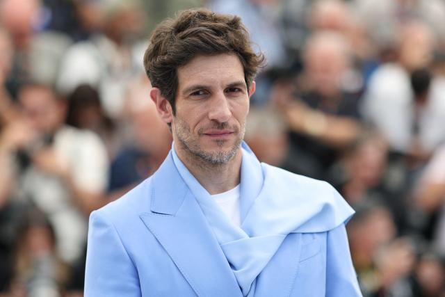 Spanish actor Quim Gutierrez poses during a photocall of the film "Amarga Navidad" (Bitter Christmas) at the 79th edition of the Cannes Film Festival in Cannes, southern France on May 20, 2026. (Photo by Thibaud MORITZ / AFP)
