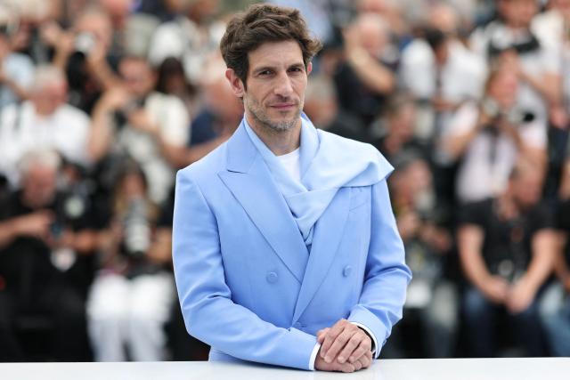 Spanish actor Quim Gutierrez poses during a photocall of the film "Amarga Navidad" (Bitter Christmas) at the 79th edition of the Cannes Film Festival in Cannes, southern France on May 20, 2026. (Photo by Thibaud MORITZ / AFP)