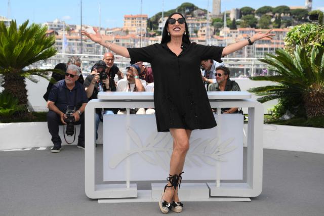 Spanish actress Rossy de Palma poses during a photocall of the film "Amarga Navidad" (Bitter Christmas) at the 79th edition of the Cannes Film Festival in Cannes, southern France on May 20, 2026. (Photo by Olivier CHASSIGNOLE / AFP)