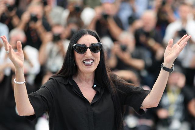Spanish actress Rossy de Palma poses during a photocall of the film "Amarga Navidad" (Bitter Christmas) at the 79th edition of the Cannes Film Festival in Cannes, southern France on May 20, 2026. (Photo by Thibaud MORITZ / AFP)