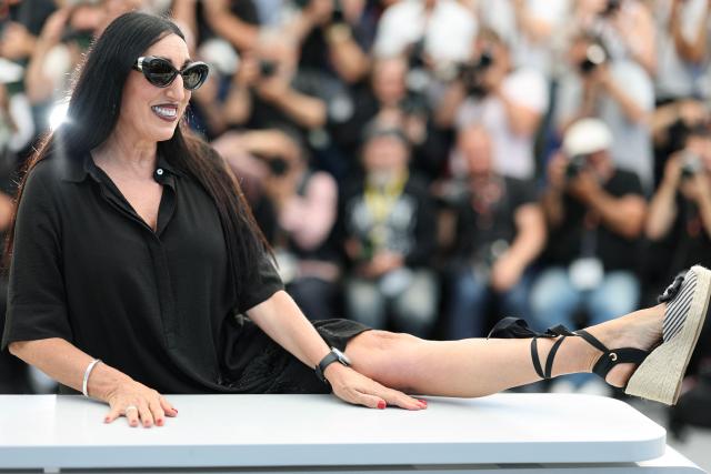 Spanish actress Rossy de Palma poses during a photocall of the film "Amarga Navidad" (Bitter Christmas) at the 79th edition of the Cannes Film Festival in Cannes, southern France on May 20, 2026. (Photo by Thibaud MORITZ / AFP)