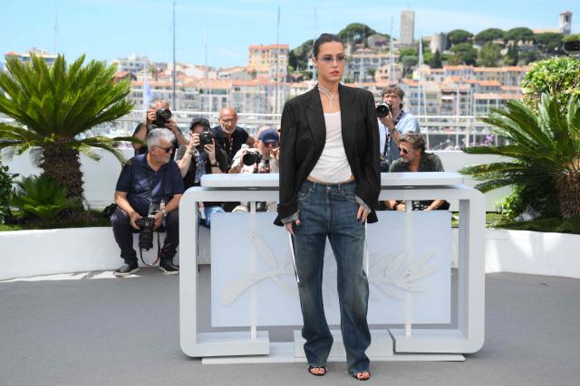 French actress Adele Exarchopoulos poses during a photocall of the film "Mariage au gout d'orange" (Orange-Flavoured Wedding) at the 79th edition of the Cannes Film Festival in Cannes, southern France on May 20, 2026. (Photo by Olivier CHASSIGNOLE / AFP)