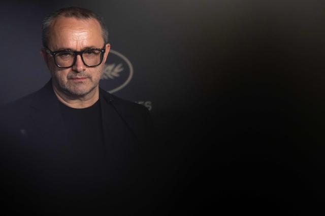 Russian director and screenwriter Andrey Zvyagintsev attends a press conference for the film "Minotaure" (Minotaur) at the 79th edition of the Cannes Film Festival in Cannes, southern France on May 20, 2026. (Photo by Anna KURTH / AFP)