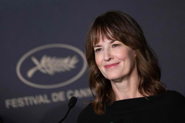 US actress Rosemarie DeWitt attends a press conference for the film "Diamond" at the 79th edition of the Cannes Film Festival in Cannes, southern France on May 20, 2026. (Photo by Anna KURTH / AFP)