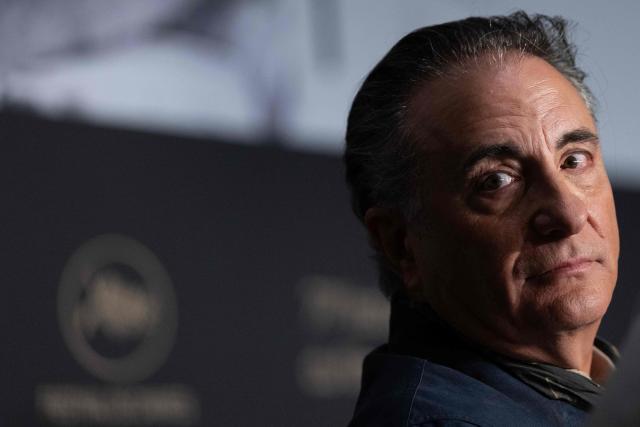 US actor Andy Garcia attends a press conference for the film "Diamond" at the 79th edition of the Cannes Film Festival in Cannes, southern France on May 20, 2026. (Photo by Anna KURTH / AFP)