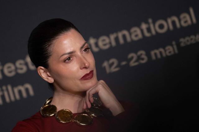 Spanish actress Barbara Lennie attends a press conference for the film "Amarga Navidad" (Bitter Christmas) at the 79th edition of the Cannes Film Festival in Cannes, southern France on May 20, 2026. (Photo by Anna KURTH / AFP)