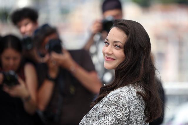 French actress Marion Cotillard poses during a photocall of the film "Roma Elastica" at the 79th edition of the Cannes Film Festival in Cannes, southern France on May 21, 2026. (Photo by Valery HACHE / AFP)