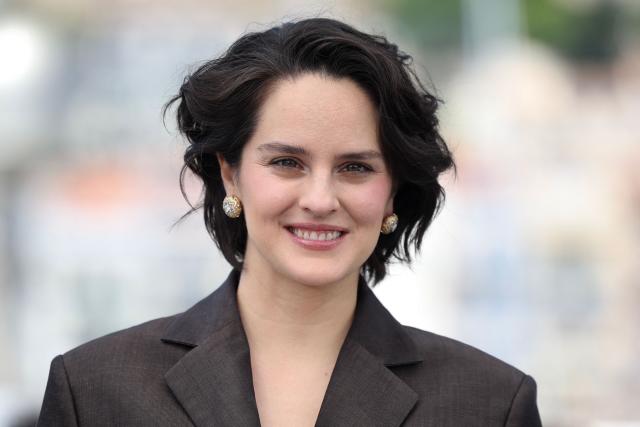 French actress Noemie Merlant poses during a photocall of the film "Roma Elastica" at the 79th edition of the Cannes Film Festival in Cannes, southern France on May 21, 2026. (Photo by Valery HACHE / AFP)