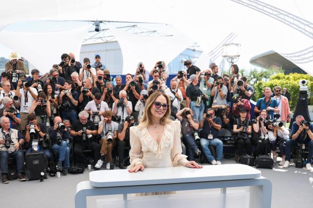 Italian actress Ornella Muti poses during a photocall of the film "Roma Elastica" at the 79th edition of the Cannes Film Festival in Cannes, southern France on May 21, 2026. (Photo by Sameer AL-DOUMY / AFP)