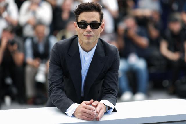 US actor Rami Malek poses during a photocall of the film "The Man I Love" at the 79th edition of the Cannes Film Festival in Cannes, southern France on May 21, 2026. (Photo by Sameer AL-DOUMY / AFP)