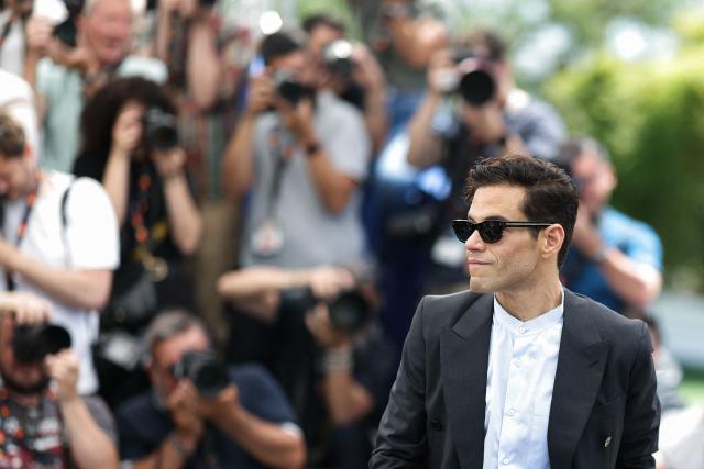 US actor Rami Malek poses during a photocall of the film "The Man I Love" at the 79th edition of the Cannes Film Festival in Cannes, southern France on May 21, 2026. (Photo by Sameer AL-DOUMY / AFP)