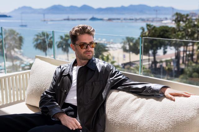 Belgian director Lukas Dhont poses for a portrait on the "Terrasse by Albane" located on the roof of The JW Marriott Cannes hotel on the sidelines of the 79th edition of the Cannes Film Festival in Cannes, southern France, on May 21, 2026. (Photo by SAMEER AL-DOUMY / AFP)