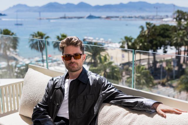 Belgian director Lukas Dhont poses for a portrait on the "Terrasse by Albane" located on the roof of The JW Marriott Cannes hotel on the sidelines of the 79th edition of the Cannes Film Festival in Cannes, southern France, on May 21, 2026. (Photo by SAMEER AL-DOUMY / AFP)