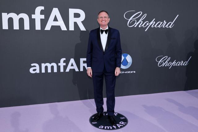 amfAR Chief Development Officer Kyle Clifford attends the annual American Foundation for AIDS Research amfAR Gala Cannes 2026 at the Hotel du Cap-Eden-Roc in Cap d'Antibes, southern France, on the sidelines of the 79th edition of the Cannes Film Festival on May 21, 2026. (Photo by Thibaud MORITZ / AFP)