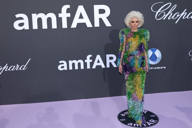 US Reality star Lisa Rinna attends the annual American Foundation for AIDS Research amfAR Gala Cannes 2026 at the Hotel du Cap-Eden-Roc in Cap d'Antibes, southern France, on the sidelines of the 79th edition of the Cannes Film Festival on May 21, 2026. (Photo by Thibaud MORITZ / AFP)