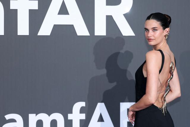 Portuguese model Sara SampaioUS director Ira Sachs poses during a photocall of the film "The Man I Love" at the 79th edition of the Cannes Film Festival in Cannes, southern France on May 21, 2026. (Photo by Thibaud MORITZ / AFP)