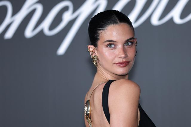 Portuguese model Sara SampaioUS director Ira Sachs poses during a photocall of the film "The Man I Love" at the 79th edition of the Cannes Film Festival in Cannes, southern France on May 21, 2026. (Photo by Julie SEBADELHA / AFP)
