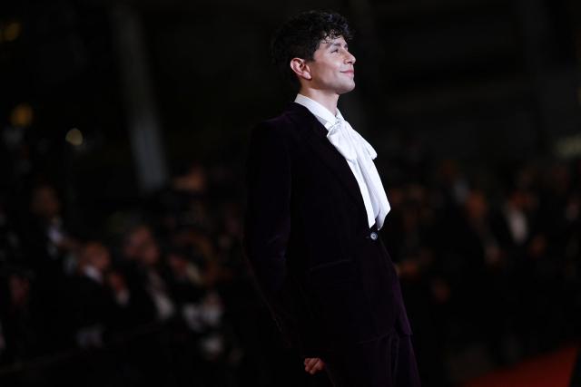 Member of the jury Chilean director and screenwriter Diego Cespedes  arrives for the screening of the film "Coward" at the 79th edition of the Cannes Film Festival in Cannes, southern France on May 21, 2026. (Photo by Sameer AL-DOUMY / AFP)
