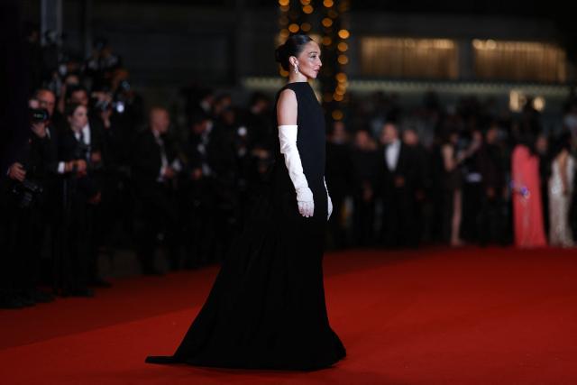 Member of the jury Irish-Ethiopian actress and producer Ruth Negga arrives for the screening of the film "Coward" at the 79th edition of the Cannes Film Festival in Cannes, southern France on May 21, 2026. (Photo by Sameer AL-DOUMY / AFP)
