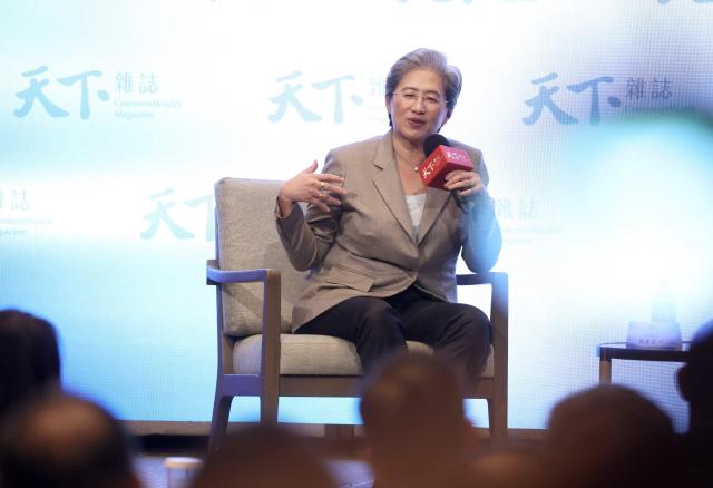 Advanced Micro Devices (AMD) CEO Lisa Su delivers a speech during a forum at Taipei Marriott Hotel in Taipei on May 22, 2026. AMD, a US maker of artificial intelligence processors and a rival to the world's most valuable company Nvidia, announced an investment of more than 10 billion USD into Taiwan's chip industry. (Photo by I-Hwa Cheng / AFP)