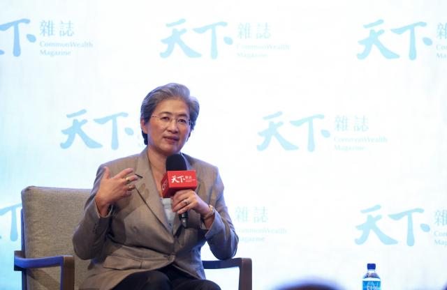 Advanced Micro Devices (AMD) CEO Lisa Su delivers a speech during a forum at Taipei Marriott Hotel in Taipei on May 22, 2026. AMD, a US maker of artificial intelligence processors and a rival to the world's most valuable company Nvidia, announced an investment of more than 10 billion USD into Taiwan's chip industry. (Photo by I-Hwa Cheng / AFP)