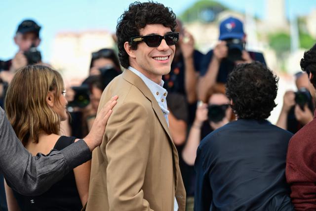 Spanish director, screenwriter and producer Javier Calvo poses during a photocall of the film "La Bola Negra" at the 79th edition of the Cannes Film Festival in Cannes, southern France on May 22, 2026. (Photo by Olivier CHASSIGNOLE / AFP)