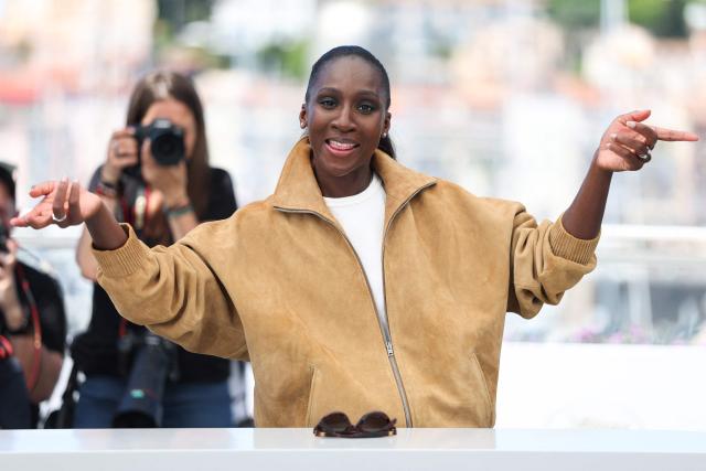 Franco-Malian actress Eye Haidara poses during a photocall at the 79th edition of the Cannes Film Festival in Cannes, southern France, on May 22, 2026. (Photo by Sameer AL-DOUMY / AFP)