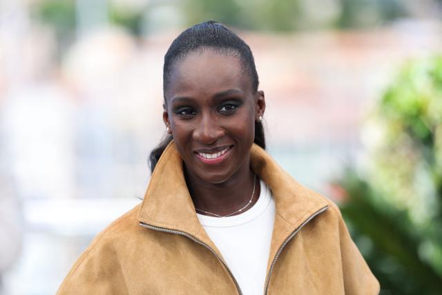 Franco-Malian actress Eye Haidara poses during a photocall at the 79th edition of the Cannes Film Festival in Cannes, southern France, on May 22, 2026. (Photo by Sameer AL-DOUMY / AFP)