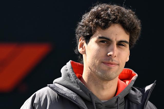 Audi's Brazilian driver Gabriel Bortoleto arrives ahead of a practice session for the 2026 Formula 1 Grand Prix du Canada at Circuit Gilles-Villeneuve in Montreal, Canada, on May 22, 2026. (Photo by Andrej Ivanov / AFP)