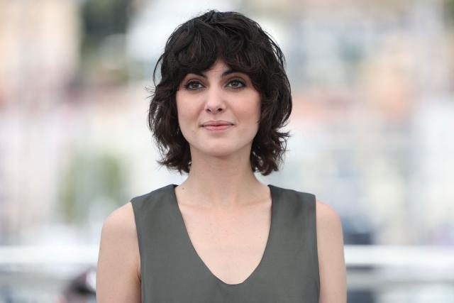 French actress Claire Chust poses during a photocall of the film "L'Objet du delit" (Crescendo) at the 79th edition of the Cannes Film Festival in Cannes, southern France on May 23, 2026. (Photo by Valery HACHE / AFP)