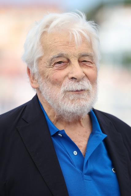 French actor Jacques Weber poses during a photocall of the film "L'Objet du delit" (Crescendo) at the 79th edition of the Cannes Film Festival in Cannes, southern France on May 23, 2026. (Photo by Valery HACHE / AFP)
