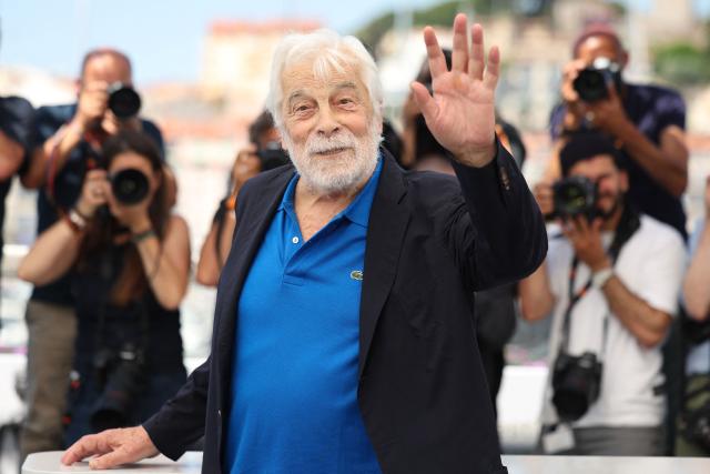 French actor Jacques Weber poses during a photocall of the film "L'Objet du delit" (Crescendo) at the 79th edition of the Cannes Film Festival in Cannes, southern France on May 23, 2026. (Photo by Valery HACHE / AFP)