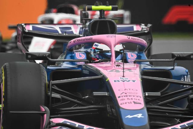 Alpine's Argentine driver Franco Colapinto races during the Sprint race ahead of the 2026 Formula 1 Grand Prix du Canada at Circuit Gilles-Villeneuve in Montreal, Canada, on May 23, 2026. (Photo by Andrej Ivanov / AFP)