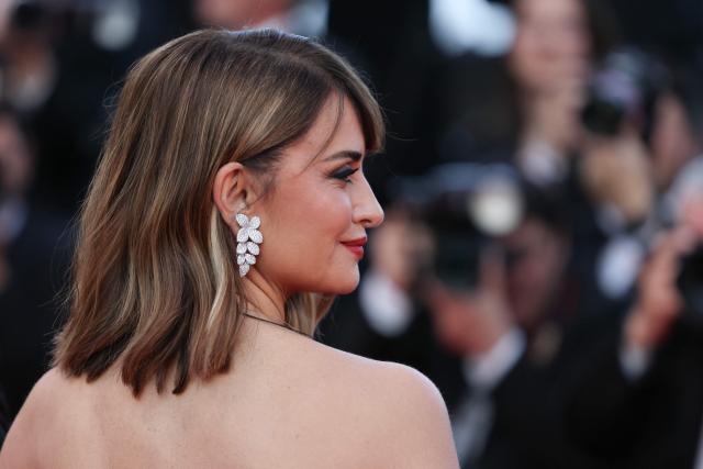 Spanish actress Penelope Cruz poses on the red carpet ahead of the closing ceremony of the 79th edition of the Cannes Film Festival in Cannes, southern France, on May 23, 2026. (Photo by Thibaud MORITZ / AFP)