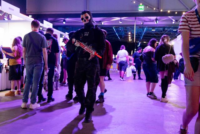 Visitors attend the gaming convention for the livestreaming video platform Twitch, TwitchCon Europe, in Ahoy in Rotterdam on May 30, 2026. (Photo by Lina SELG / AFP)