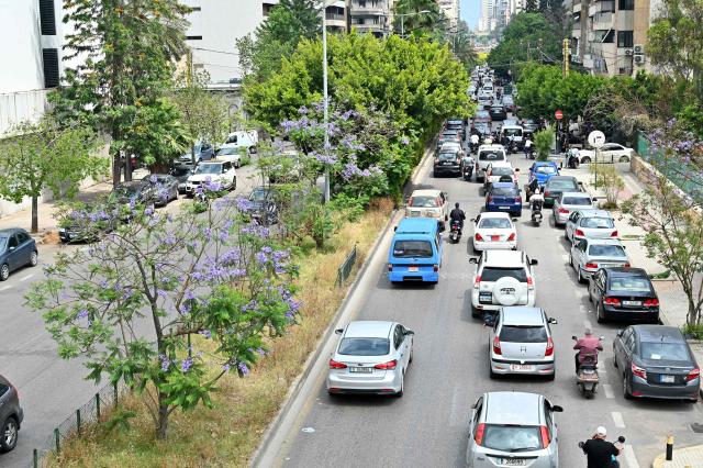 Residents flee their homes after Israel ordered attacks on the southern suburbs of Lebanon's capital Beirut on June 1, 2026. Israel's defence minister said on June 1 there would be "no calm in Beirut" if Hezbollah attacks continued and vowed to establish a military-controlled zone in the area of south Lebanon's Litani River. (Photo by FADEL itani / AFP)